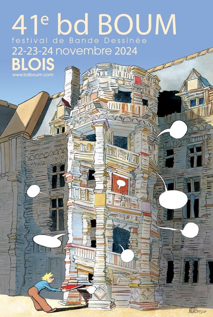 BD BOUM Blois : Olivier Grenson, Romain Renard, Alix Garin, Thomas Legrain, Warnauts & Raives