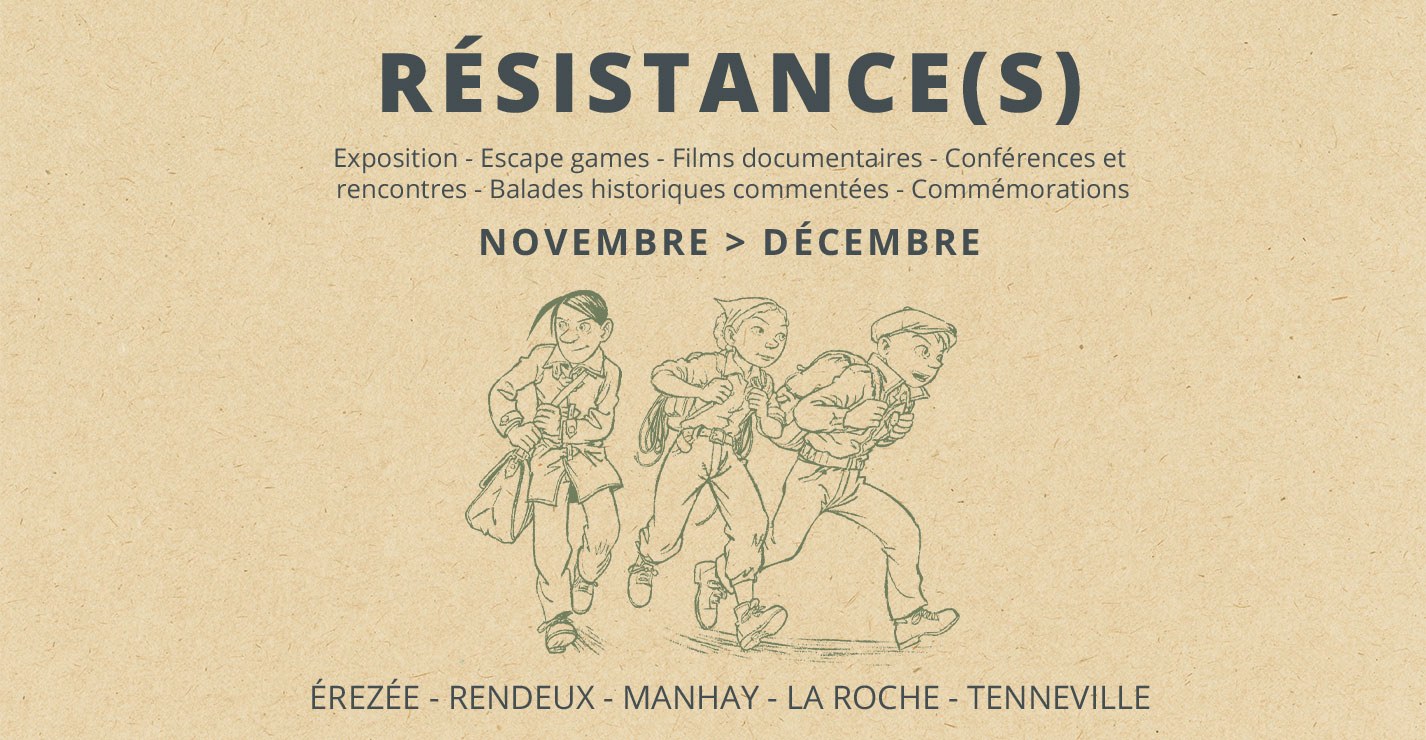 Les Enfants de la Résistance à Érezée, Rendeux, Manhay, La Roche et Tenneville !