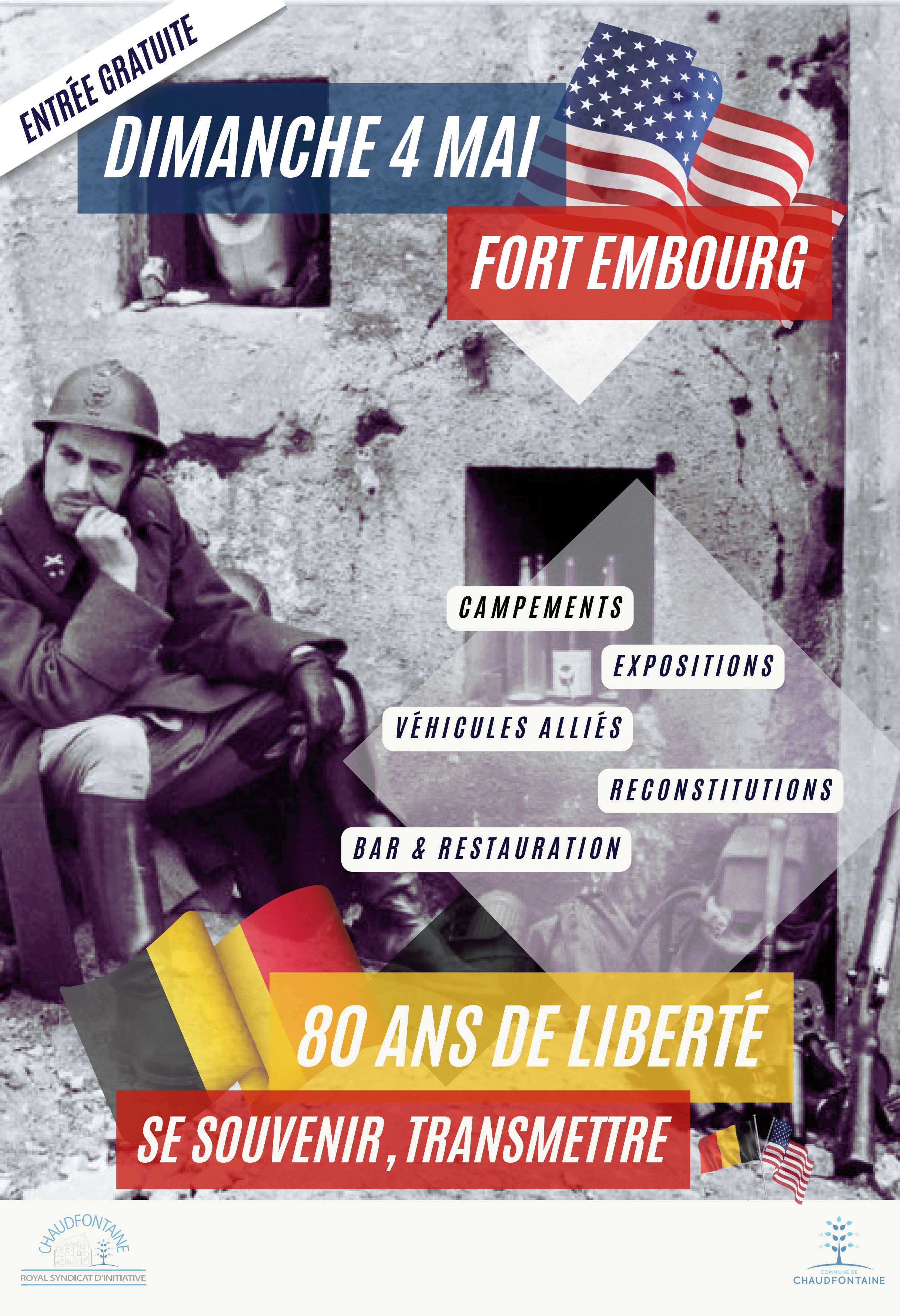 80 ans de liberté : Les Enfants de la Résistance (Chaudfontaine, BE)