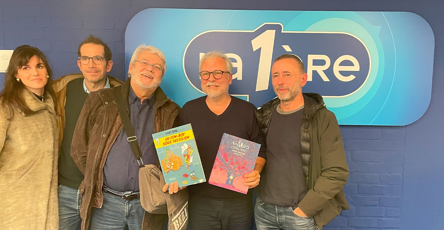 Gregory Panaccione interviewé par Thierry Bellefroid dans Galaxies BD (La 1ère)